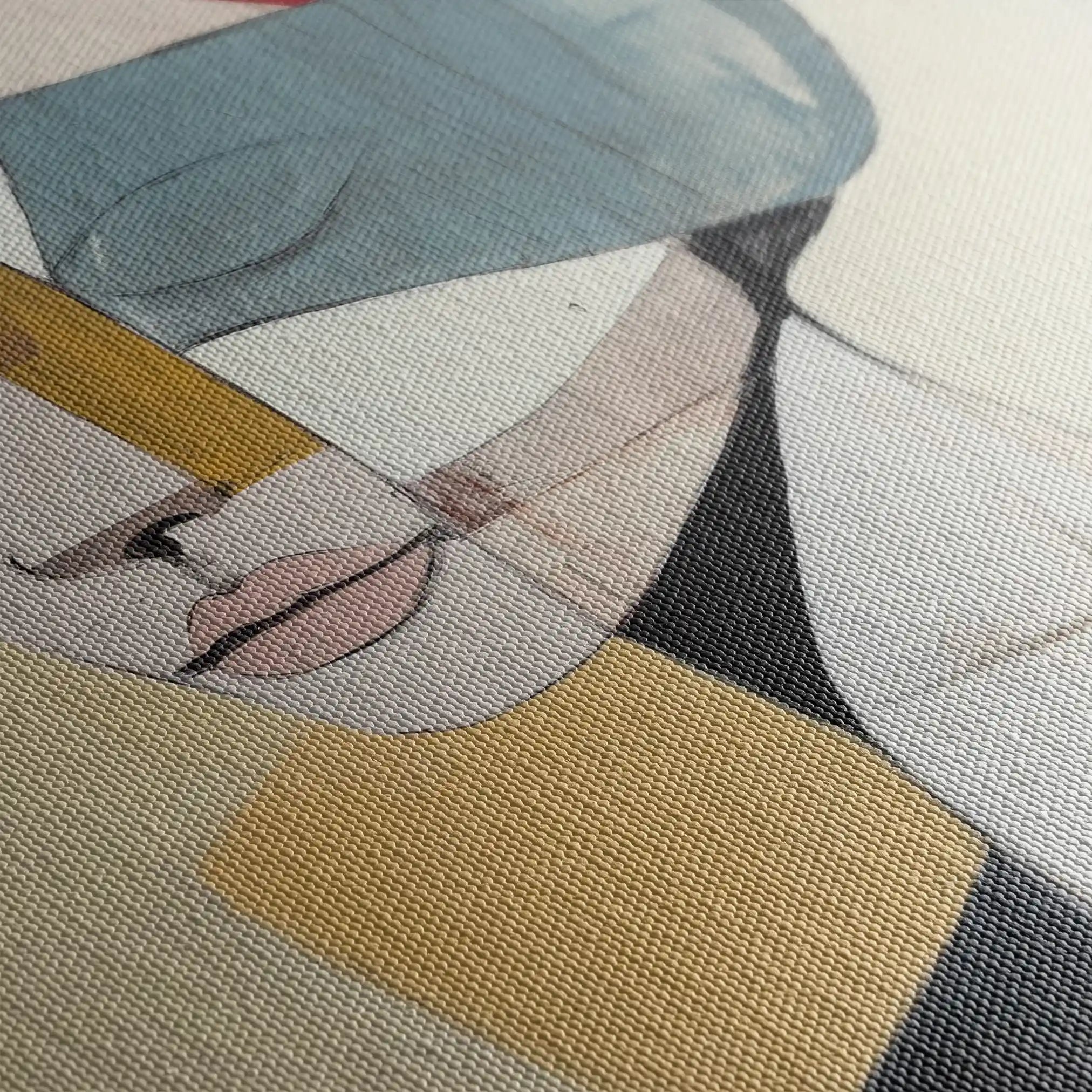 Portrait 105 Canvas Art 90 x 60 cm / Stretched on hidden frame