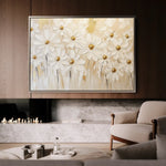 Floral Canvas Wall Art WAD1050-F 90 x 60 cm / Stretched on hidden frame