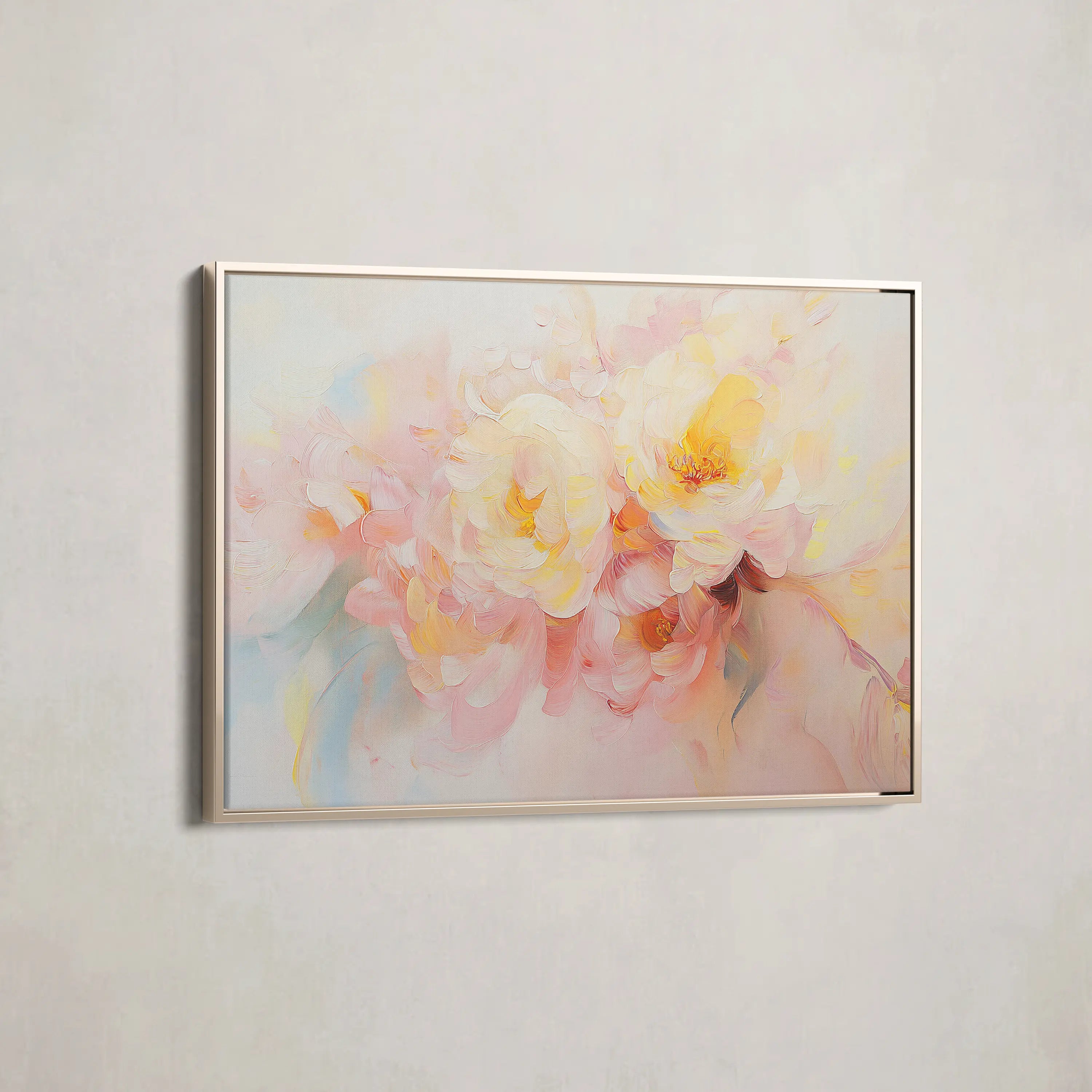 Floral Canvas Wall Art WAD1051-F 90 x 60 cm / Stretched on hidden frame