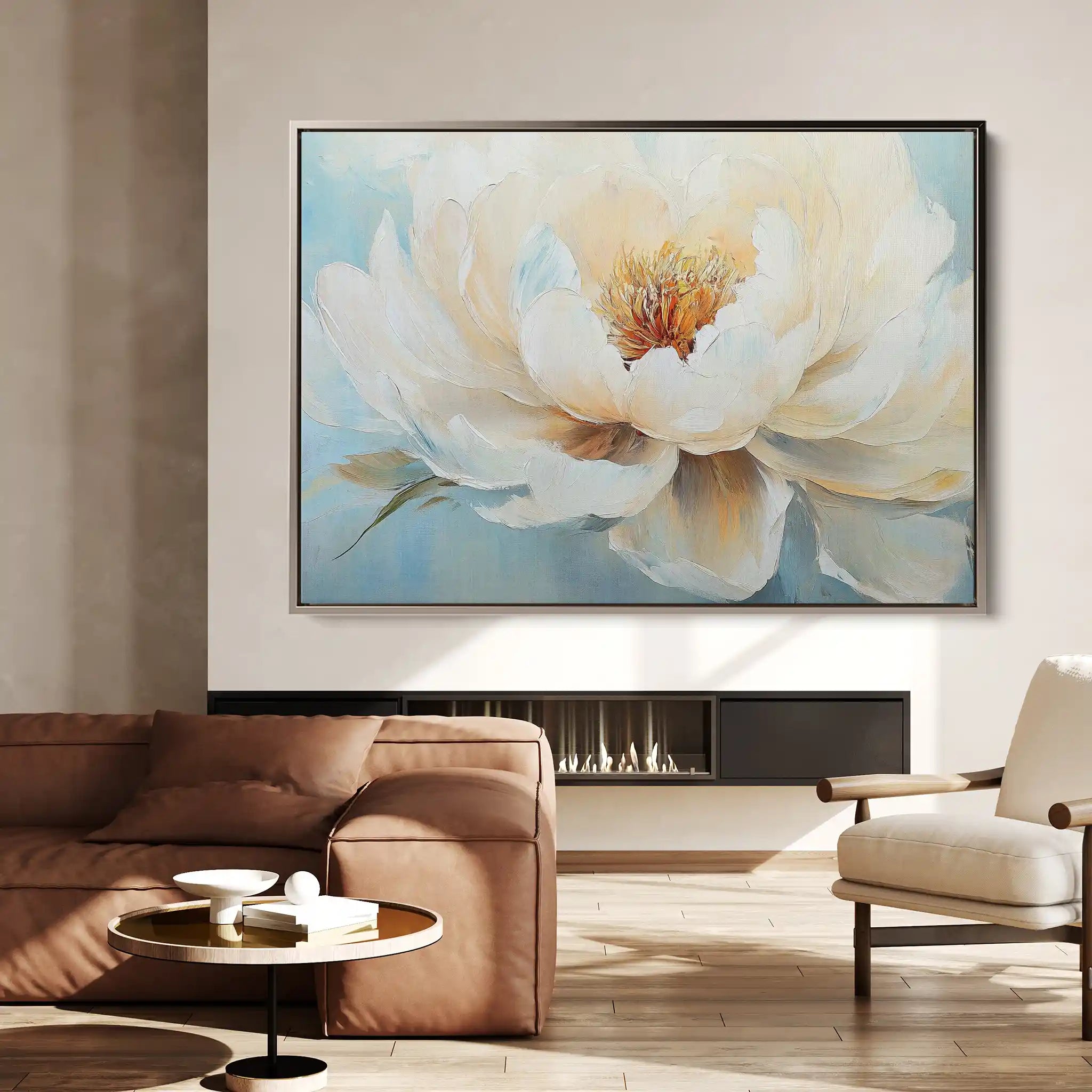 Floral Canvas Wall Art WAD1053-F 90 x 60 cm / Stretched on hidden frame