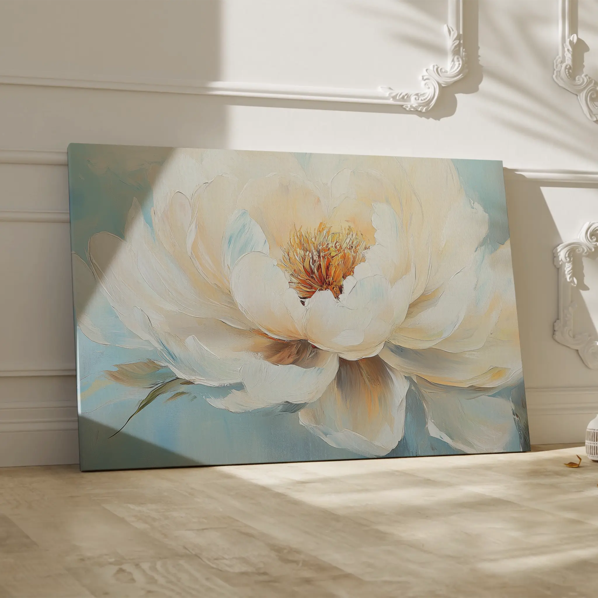 Floral Canvas Wall Art WAD1053-F 90 x 60 cm / Stretched on hidden frame