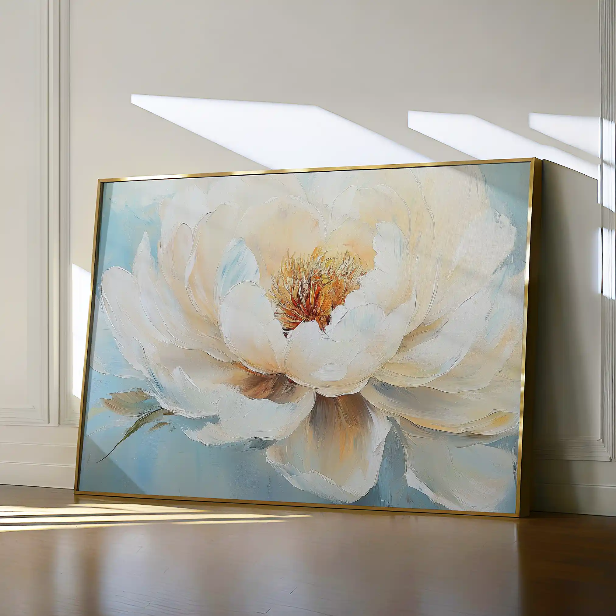 Floral Canvas Wall Art WAD1053-F 90 x 60 cm / Stretched on hidden frame