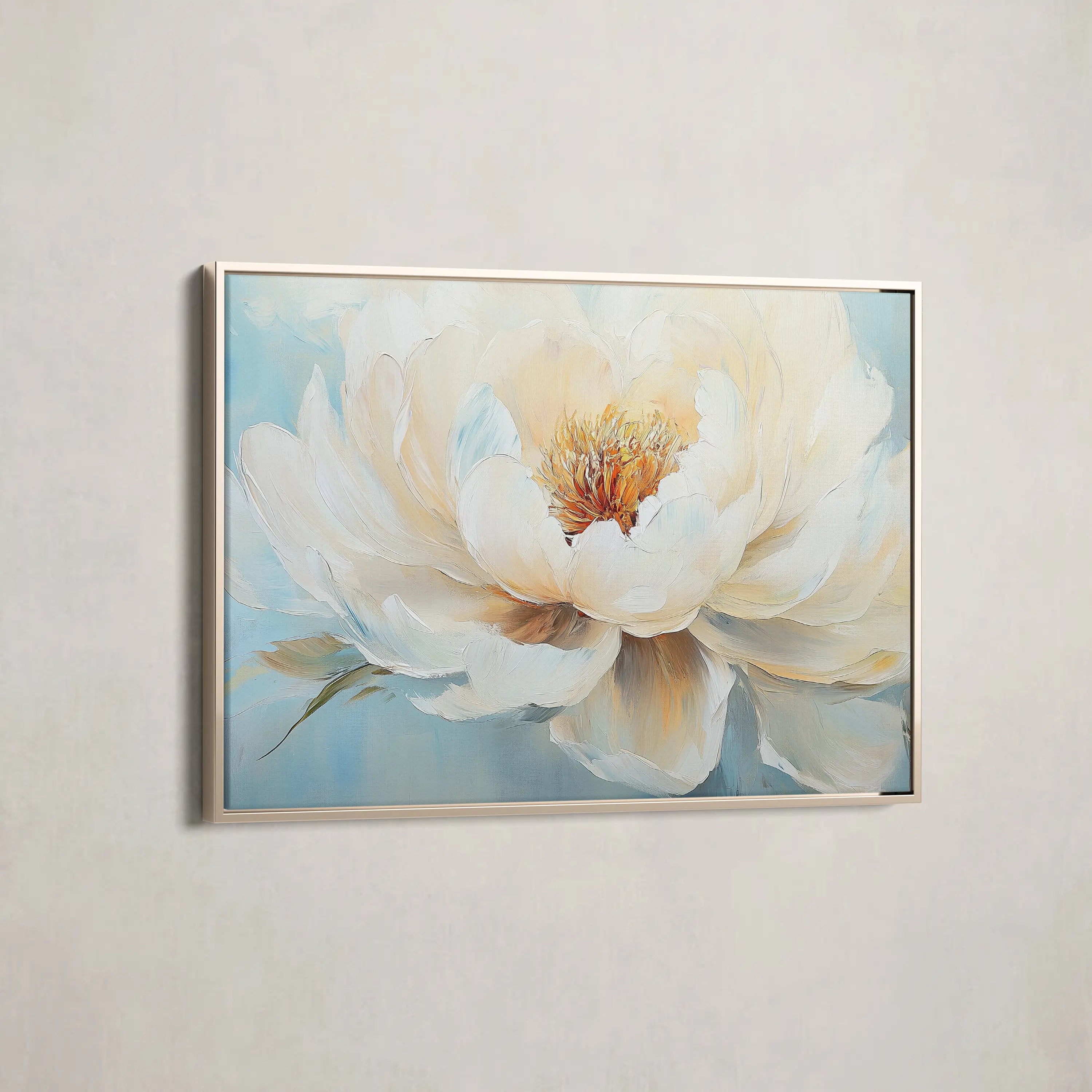 Floral Canvas Wall Art WAD1053-F 90 x 60 cm / Stretched on hidden frame