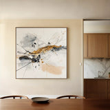 Abstract 1054 Canvas Art 60 x 60 cm / Stretched on hidden frame