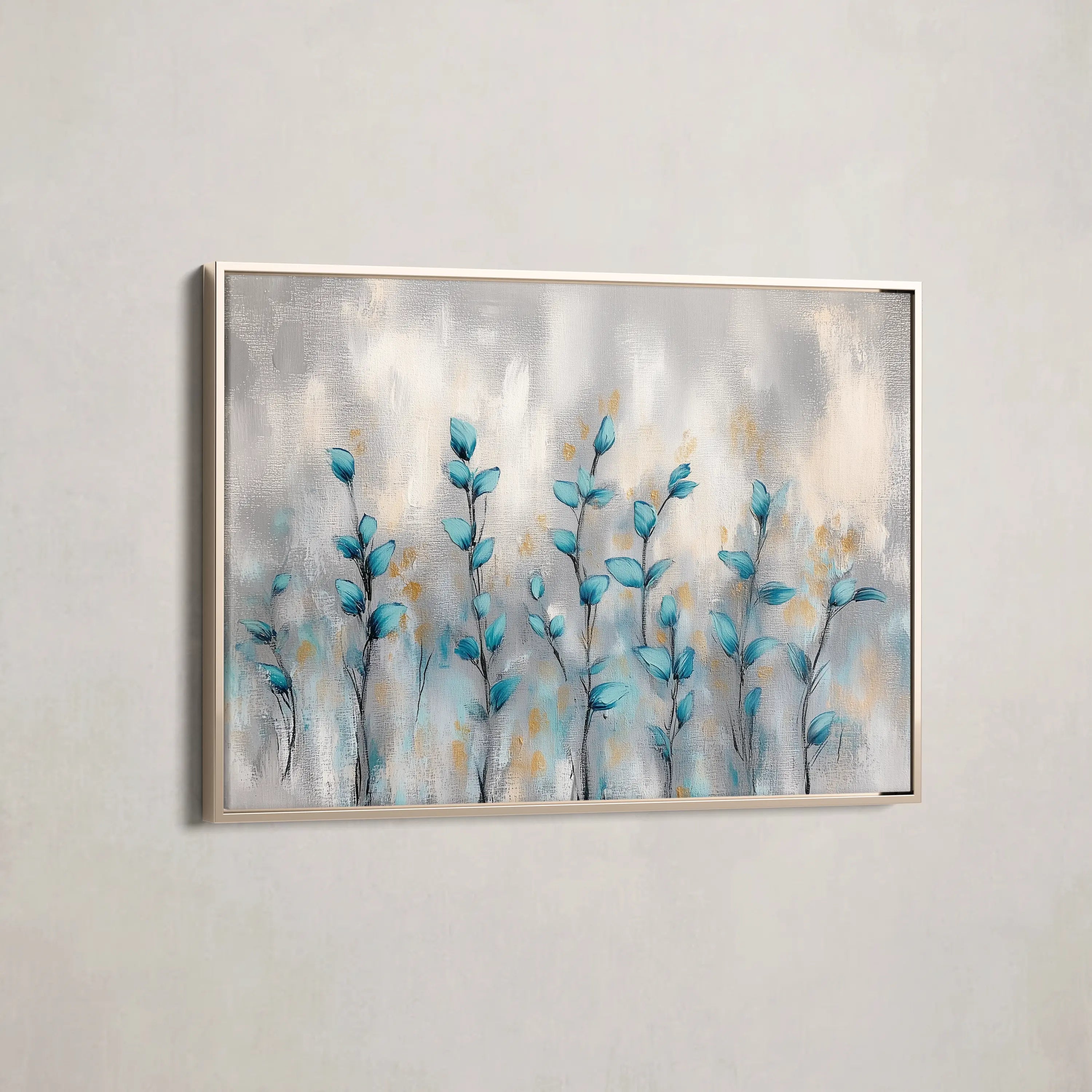 Floral Canvas Wall Art WAD1054-F 90 x 60 cm / Stretched on hidden frame