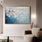 Floral Canvas Wall Art WAD1055-F 90 x 60 cm / Stretched on hidden frame