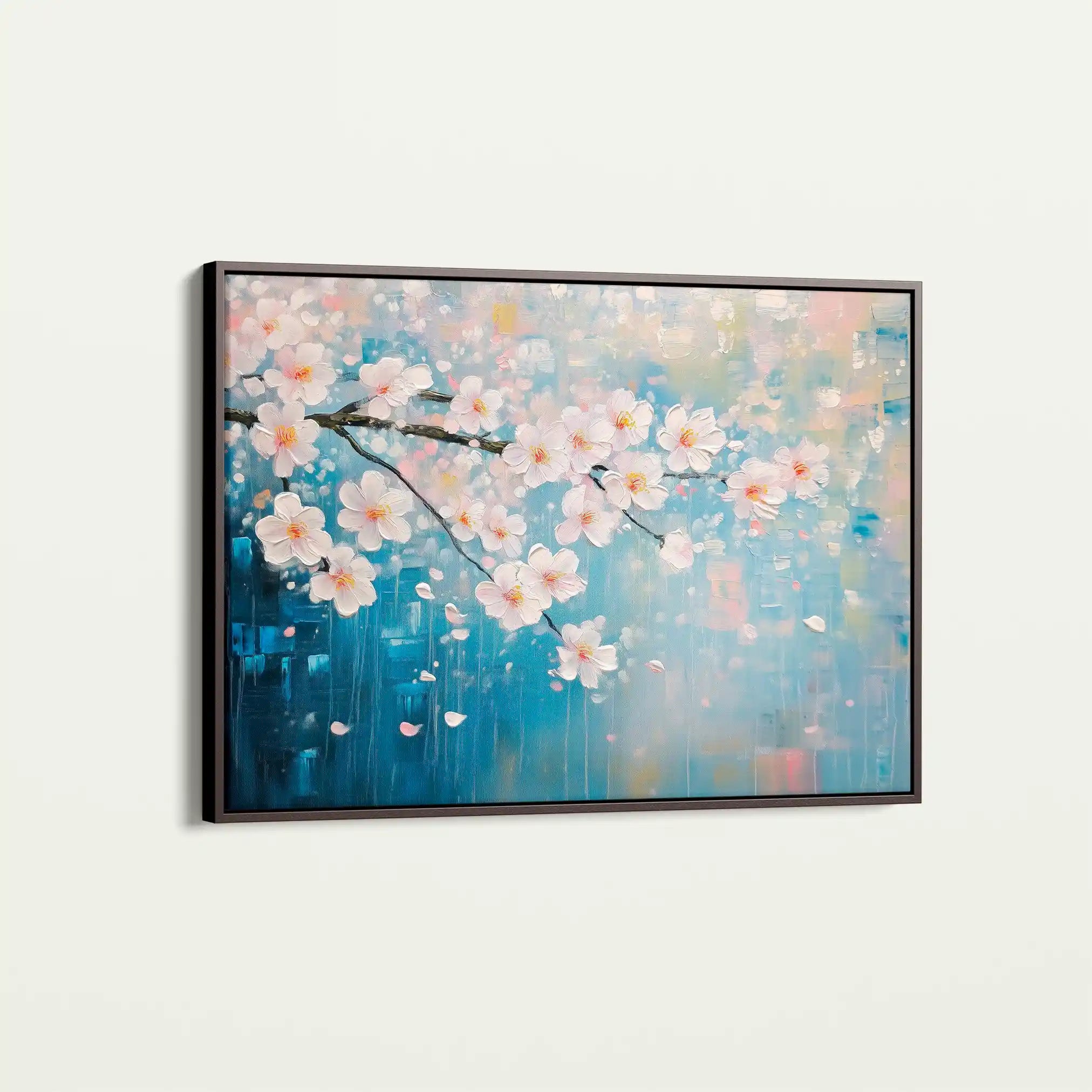 Floral Canvas Wall Art WAD1055-F 90 x 60 cm / Stretched on hidden frame
