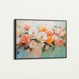 Floral Canvas Wall Art WAD1056-F 90 x 60 cm / Stretched on hidden frame