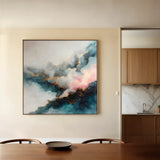 Abstract 1057 Canvas Art 60 x 60 cm / Stretched on hidden frame