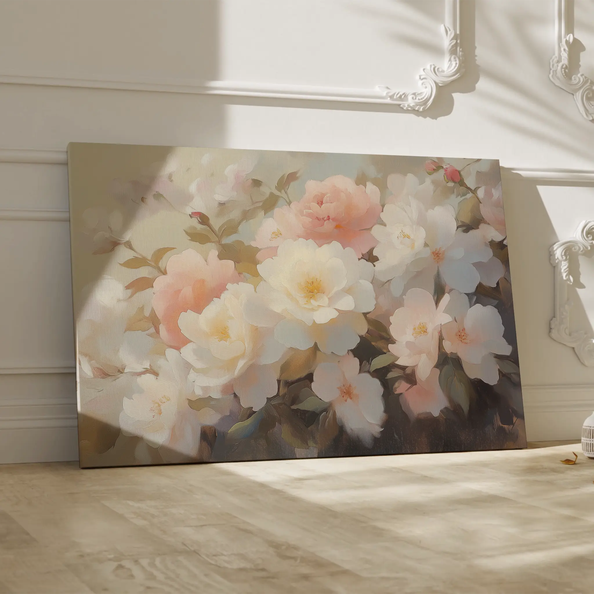 Floral Canvas Wall Art WAD1058-F 90 x 60 cm / Stretched on hidden frame