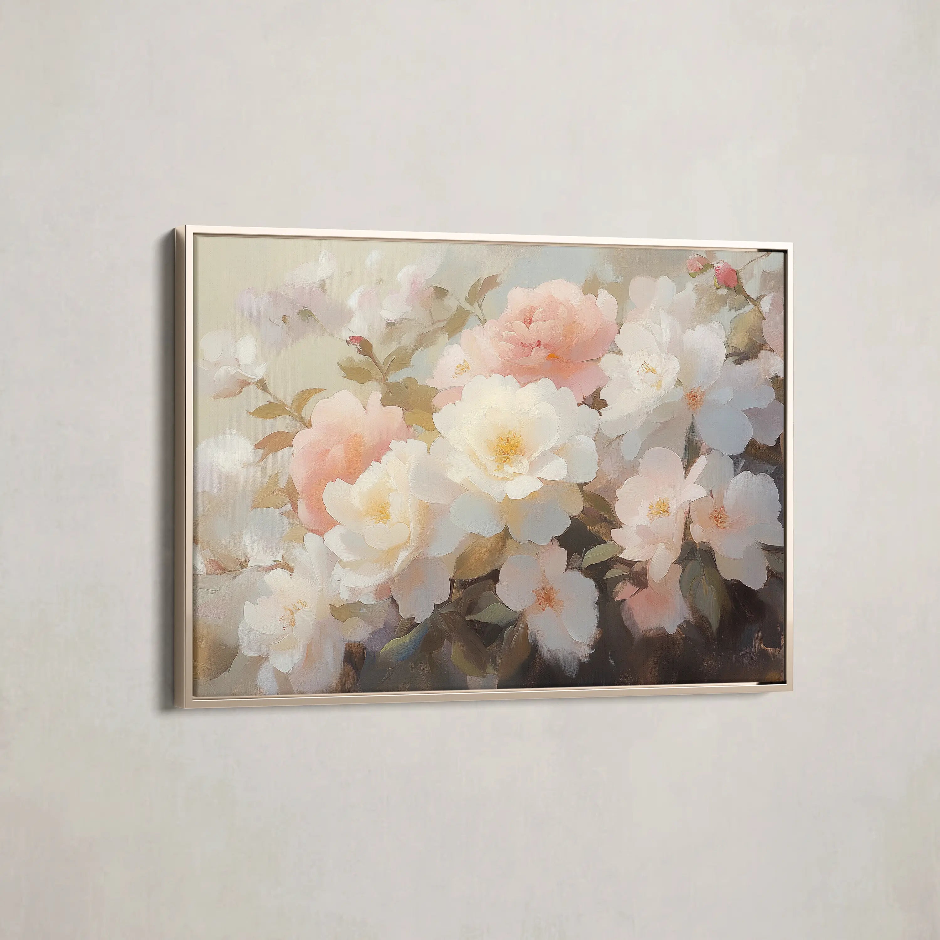 Floral Canvas Wall Art WAD1058-F 90 x 60 cm / Stretched on hidden frame