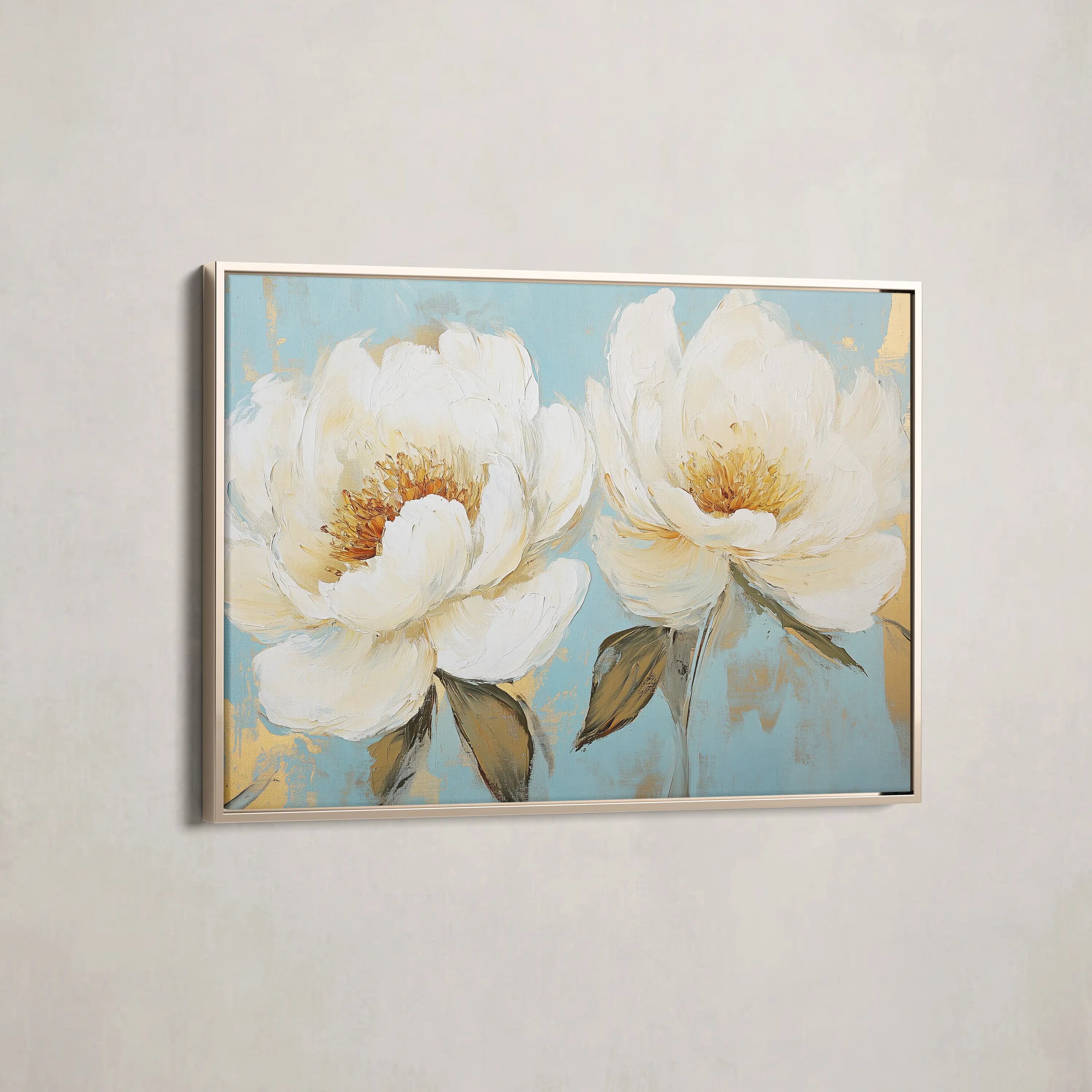 Floral Canvas Wall Art WAD1059-F 90 x 60 cm / Stretched on hidden frame