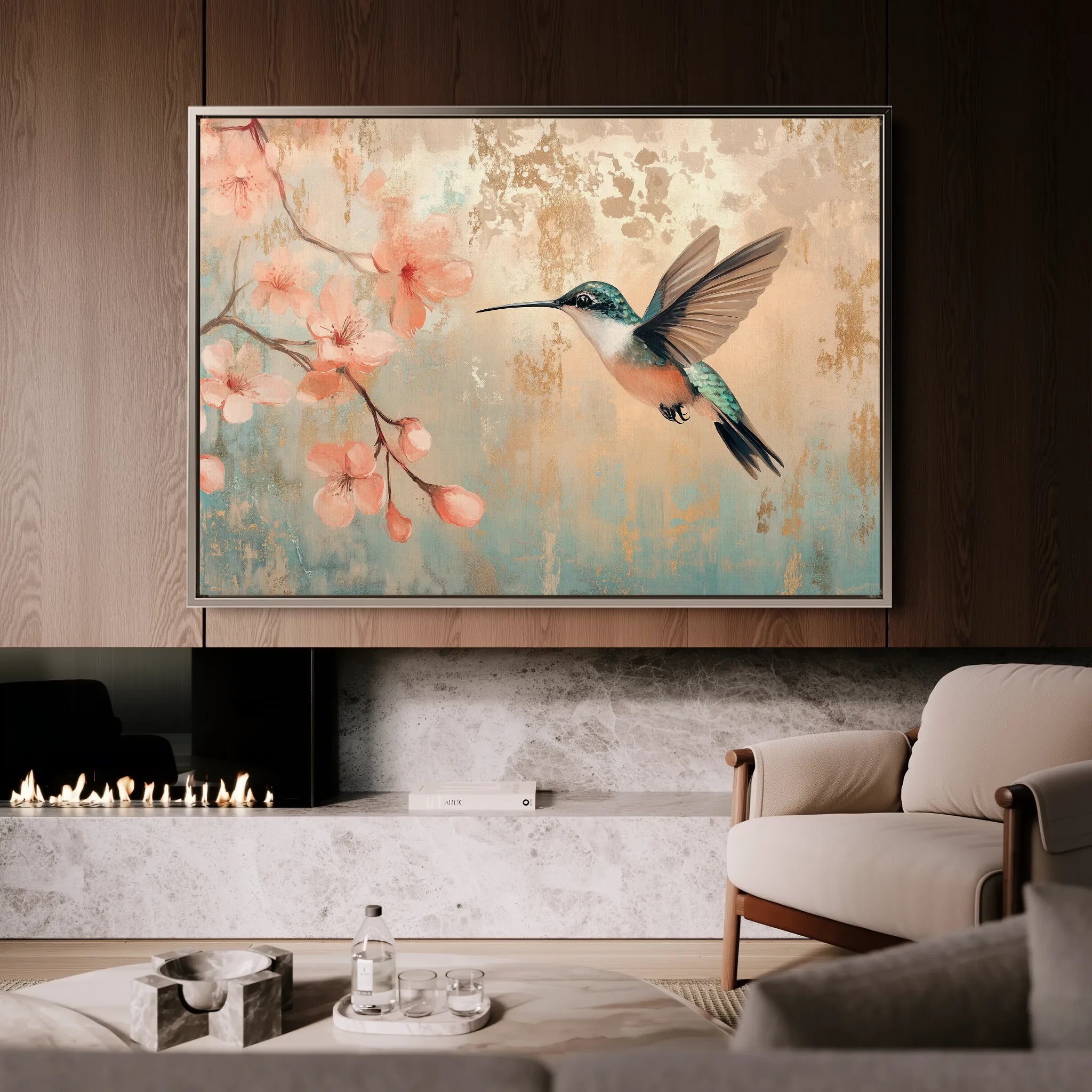 Animals Canvas Wall Art WAD106-AN 90 x 60 cm / Stretched on hidden frame