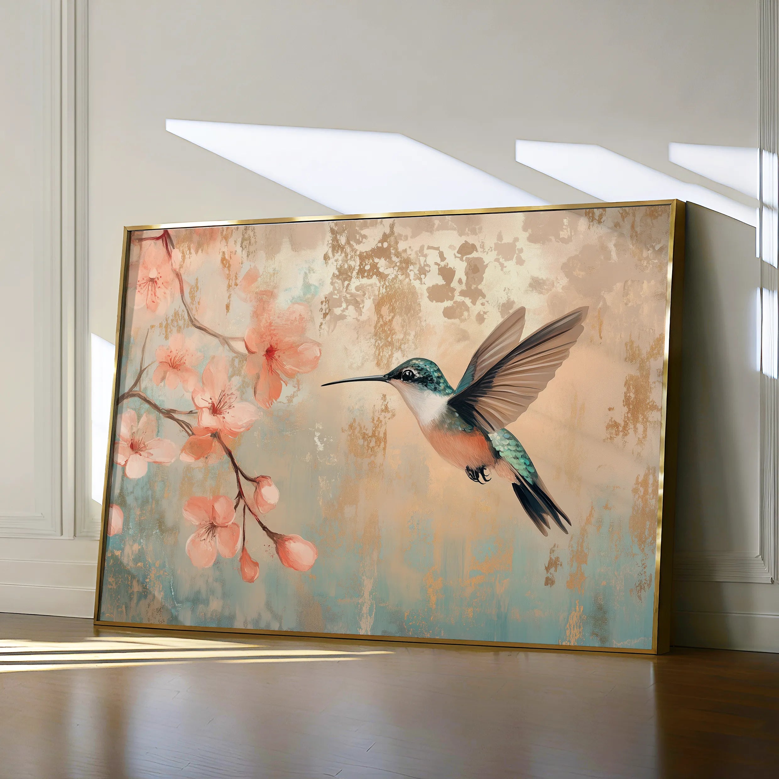Animals Canvas Wall Art WAD106-AN 90 x 60 cm / Stretched on hidden frame