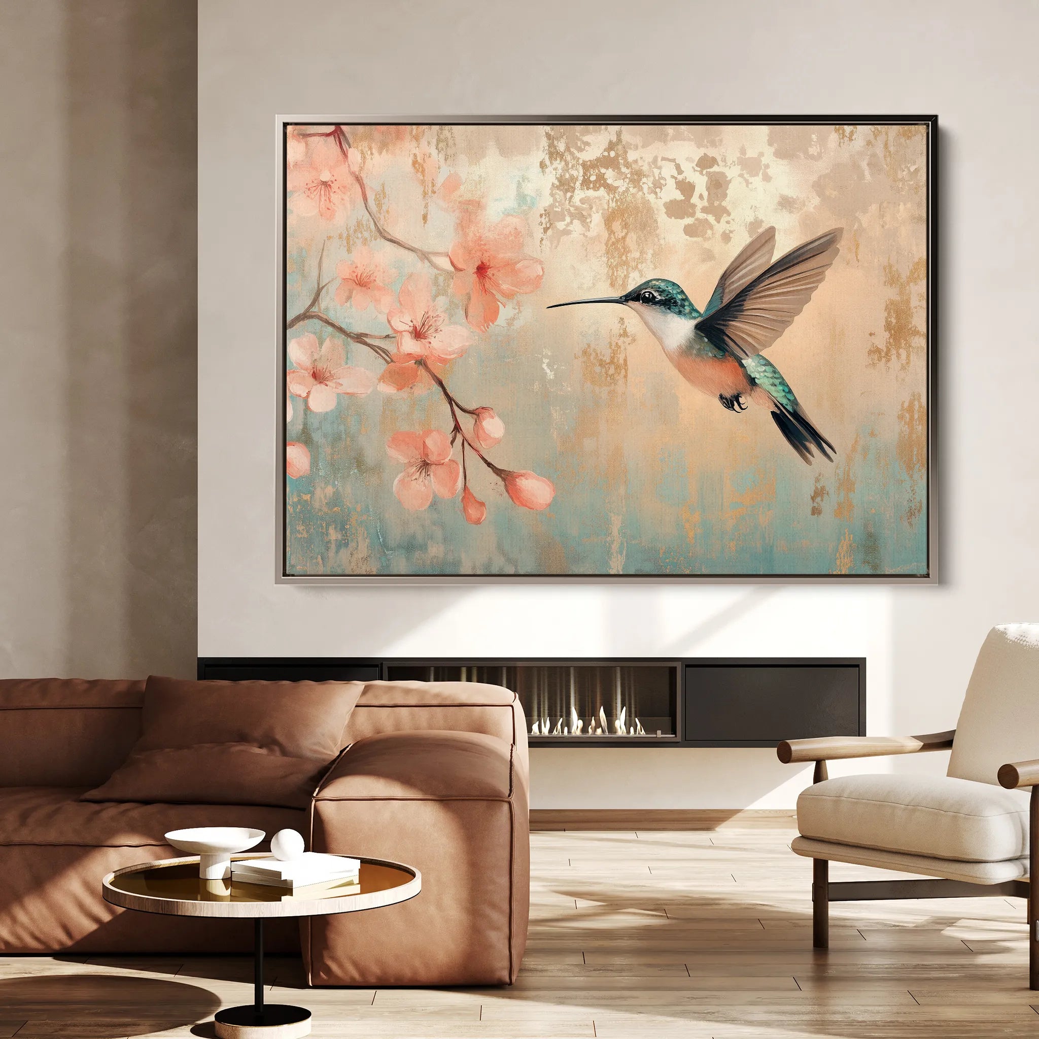 Animals Canvas Wall Art WAD106-AN 90 x 60 cm / Stretched on hidden frame