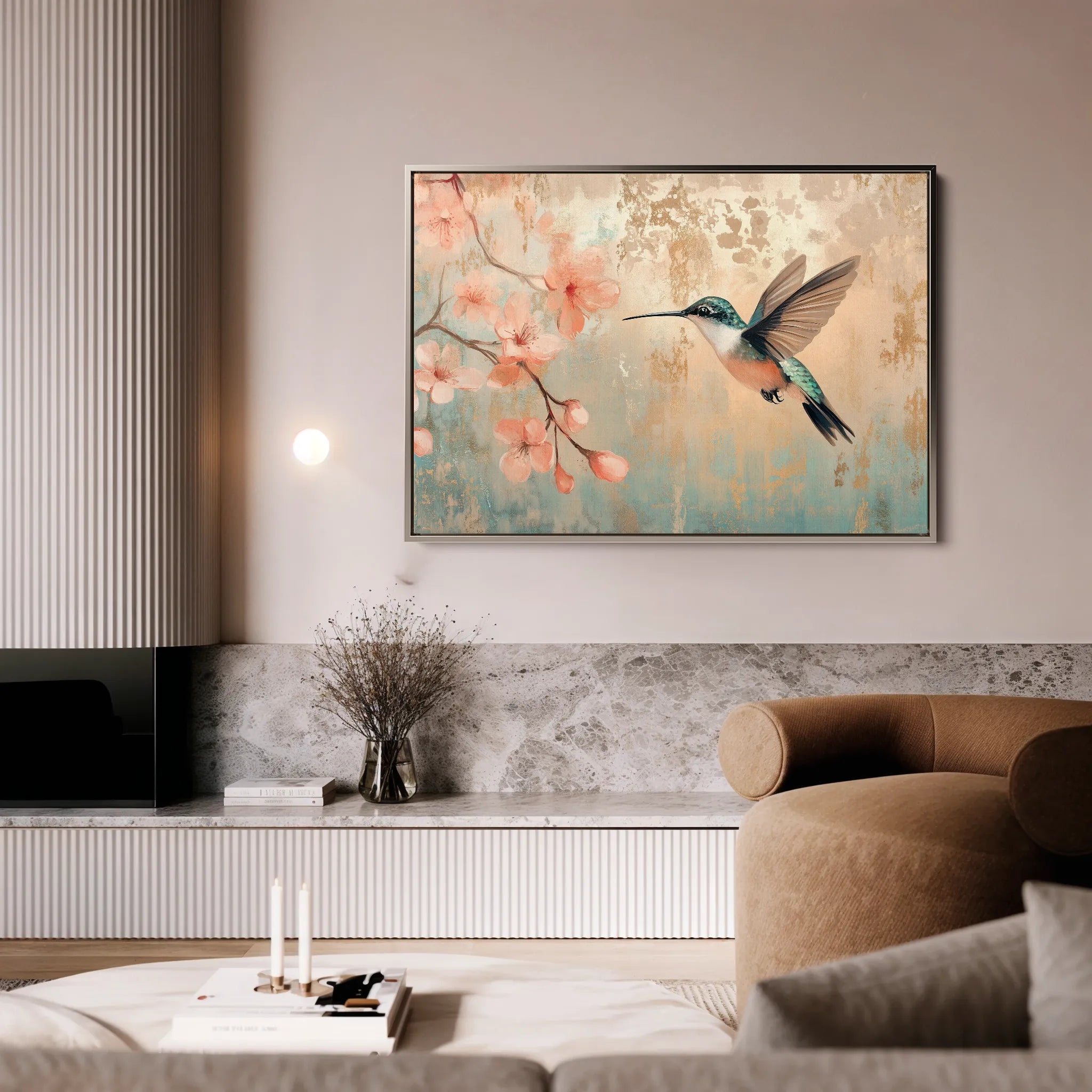 Animals Canvas Wall Art WAD106-AN 90 x 60 cm / Stretched on hidden frame