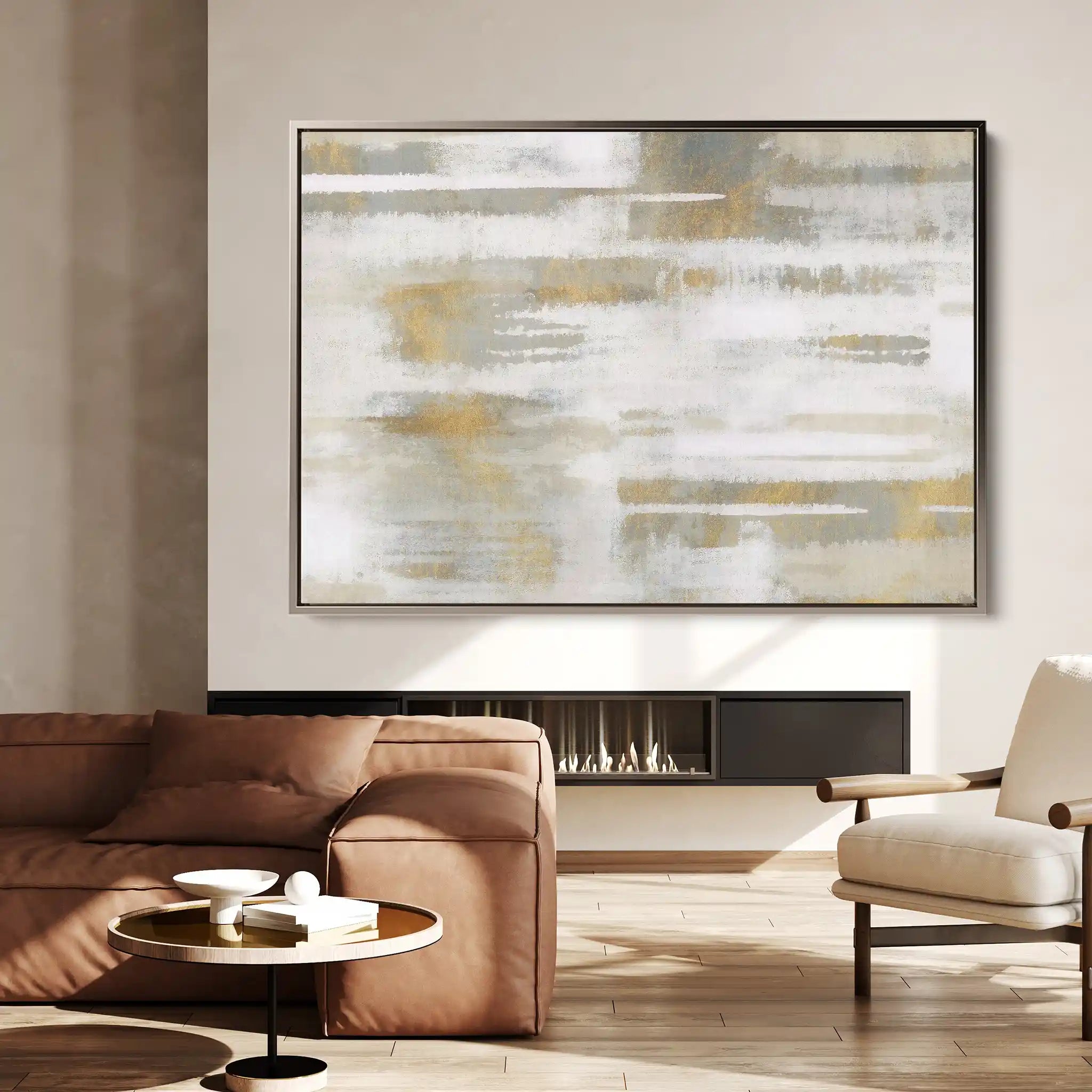 Abstract 106 Canvas Art 60 x 40 cm / Stretched on hidden frame