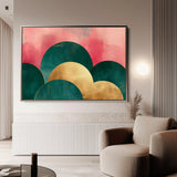 Boho 106 Canvas Art 90 x 60 cm / Stretched on hidden frame