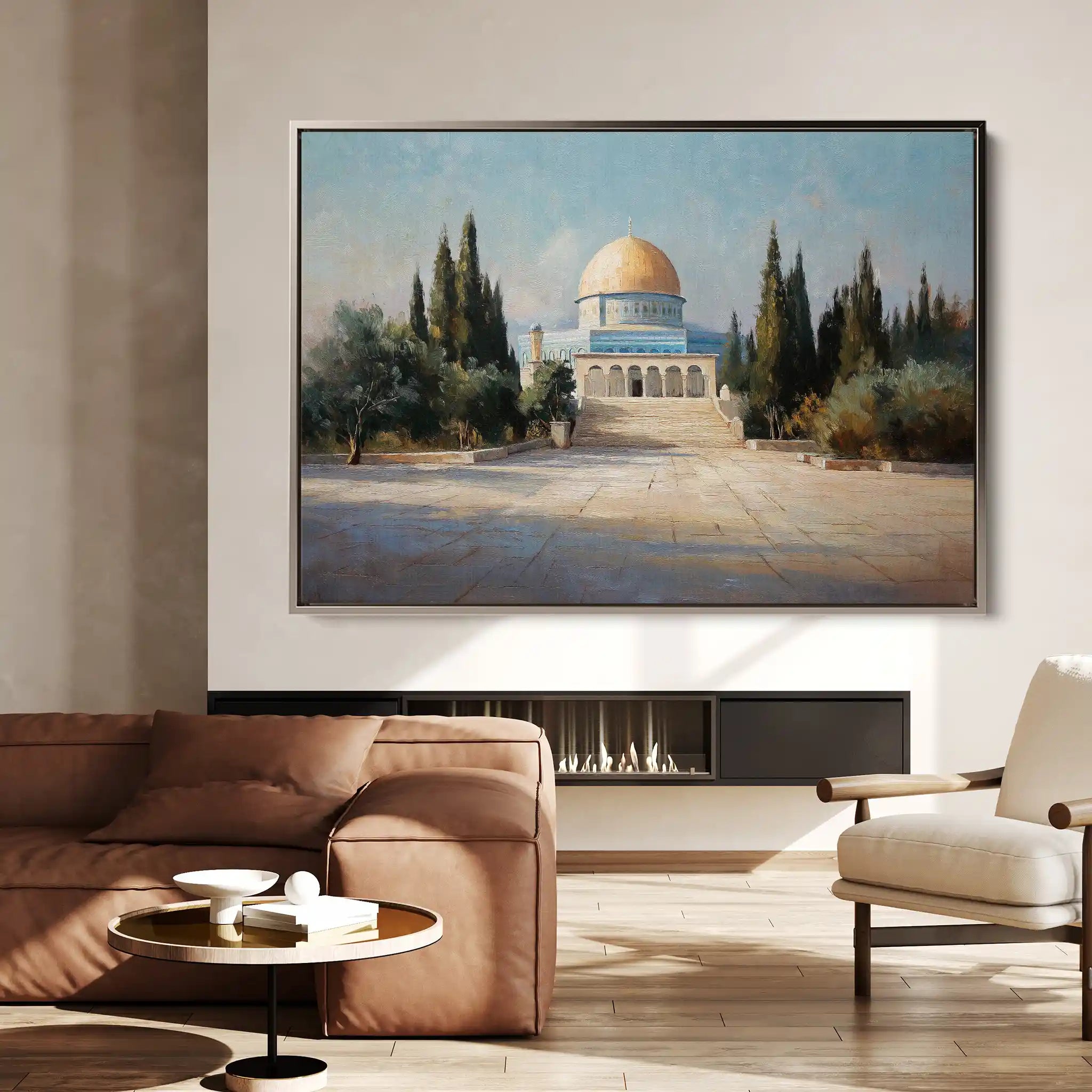Palestine 106 Canvas Art 60 x 40 cm / Stretched on hidden frame