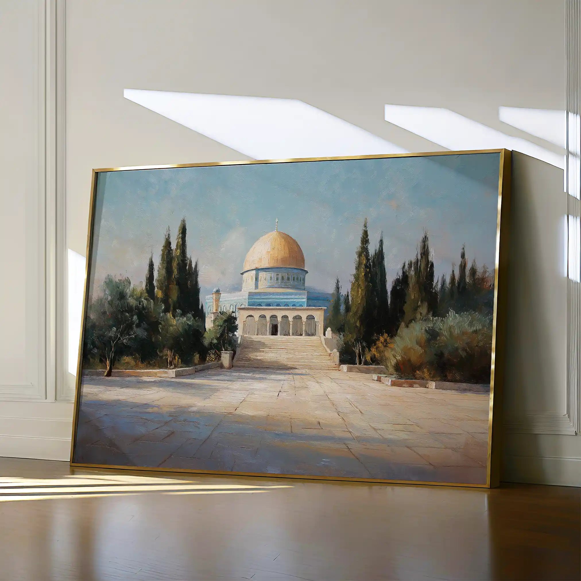 Palestine 106 Canvas Art 60 x 40 cm / Stretched on hidden frame