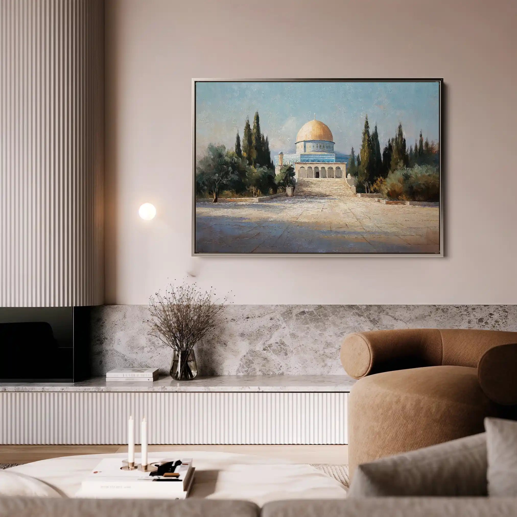 Palestine 106 Canvas Art 60 x 40 cm / Stretched on hidden frame