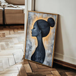 Portrait 106 Canvas Art 90 x 60 cm / Stretched on hidden frame