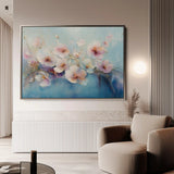 Floral Canvas Wall Art WAD1060-F 90 x 60 cm / Stretched on hidden frame