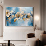 Floral Canvas Wall Art WAD1062-F 90 x 60 cm / Stretched on hidden frame