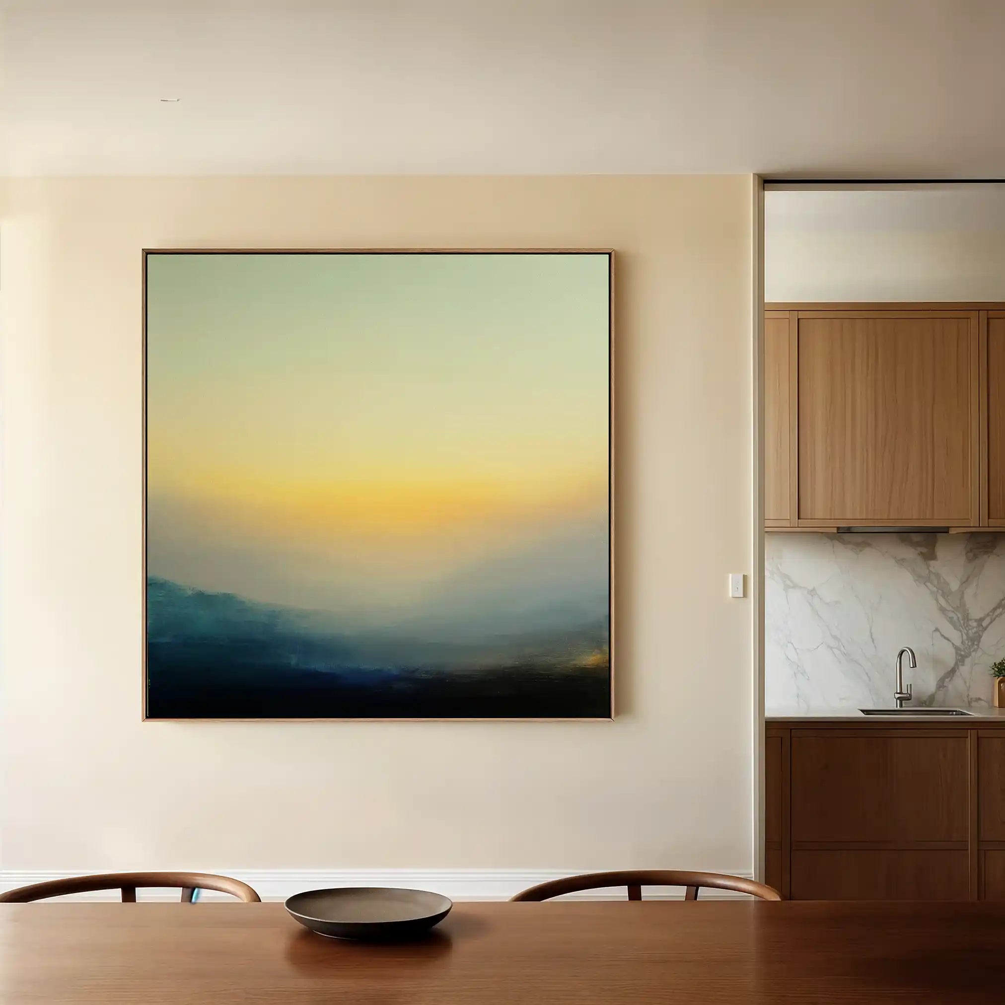 Abstract 1063 Canvas Art 60 x 60 cm / Stretched on hidden frame