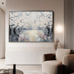 Floral Canvas Wall Art WAD1065-F 90 x 60 cm / Stretched on hidden frame