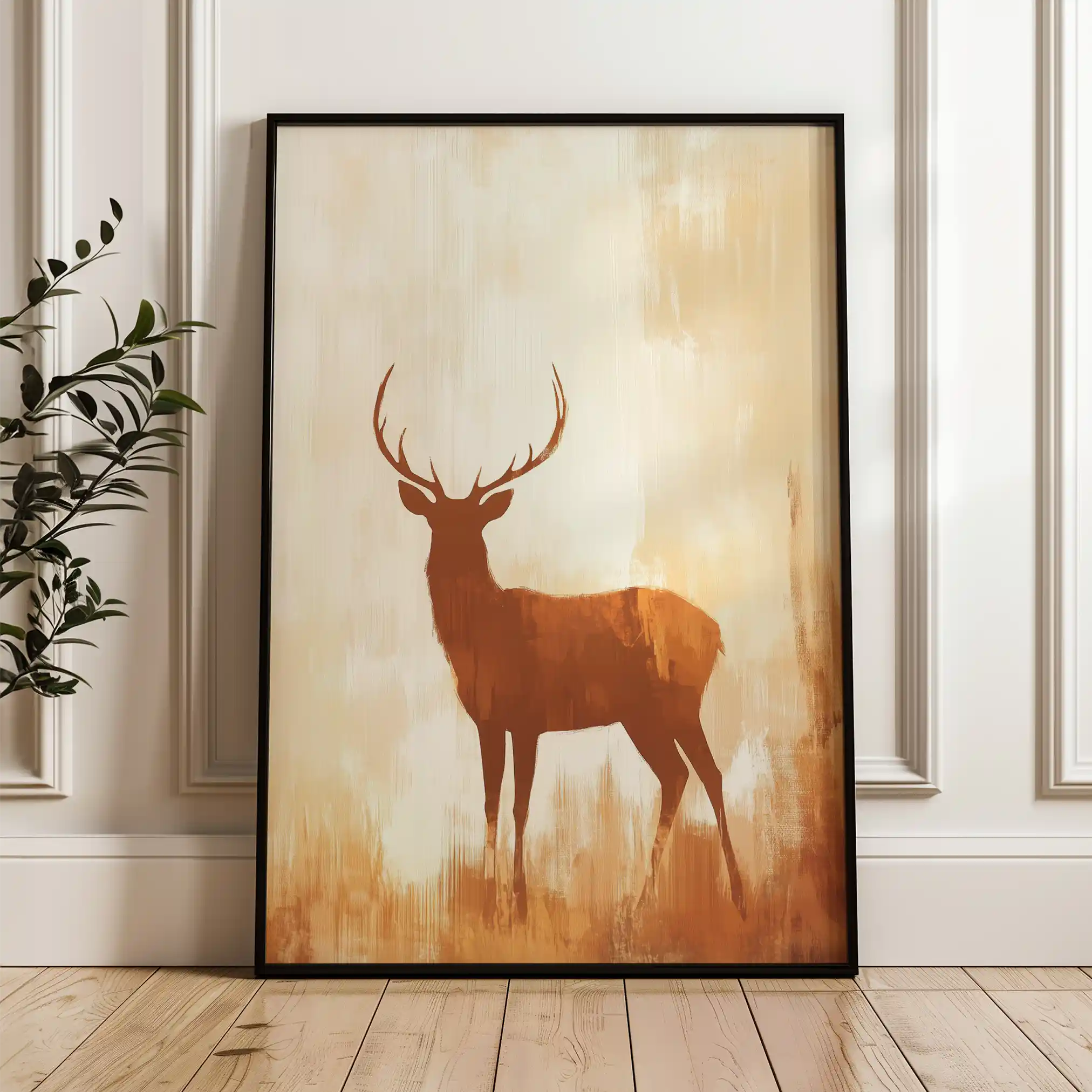 Animals 107 Canvas Art 90 x 60 cm / Stretched on hidden frame