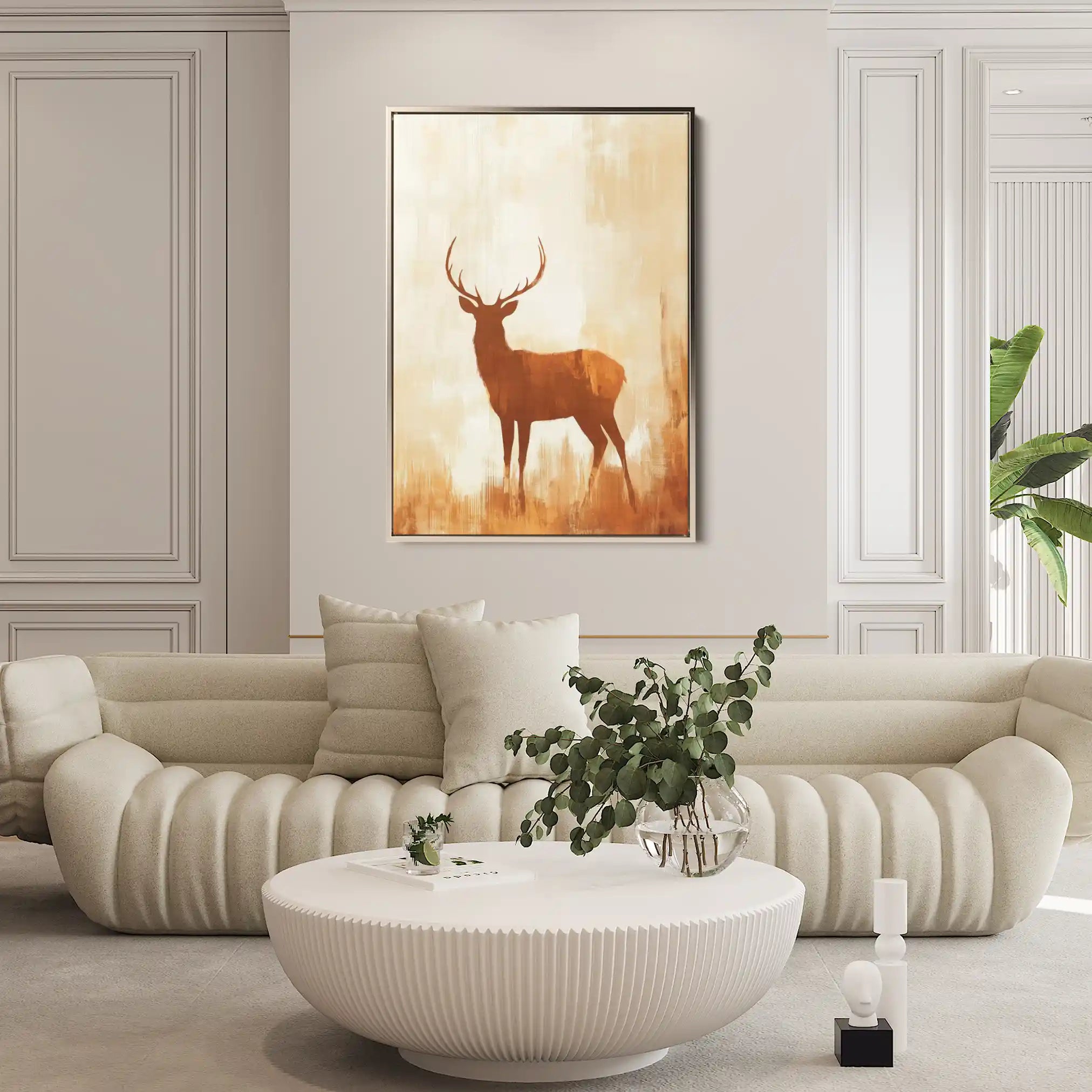 Animals 107 Canvas Art 90 x 60 cm / Stretched on hidden frame