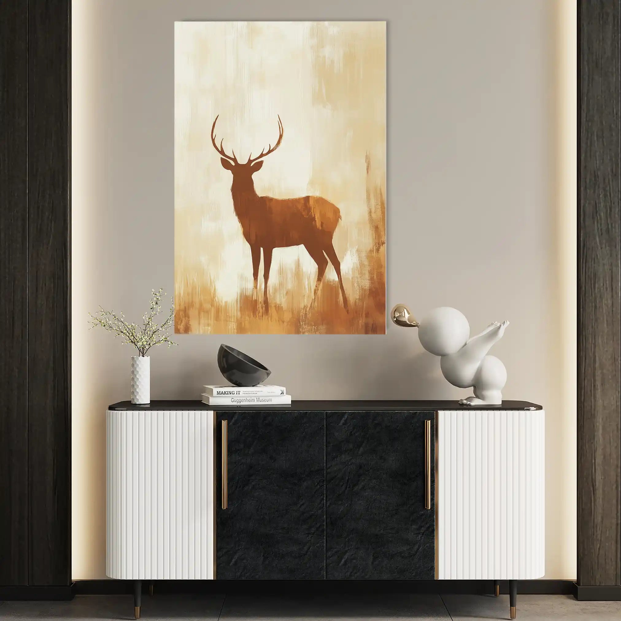 Animals 107 Canvas Art 90 x 60 cm / Stretched on hidden frame