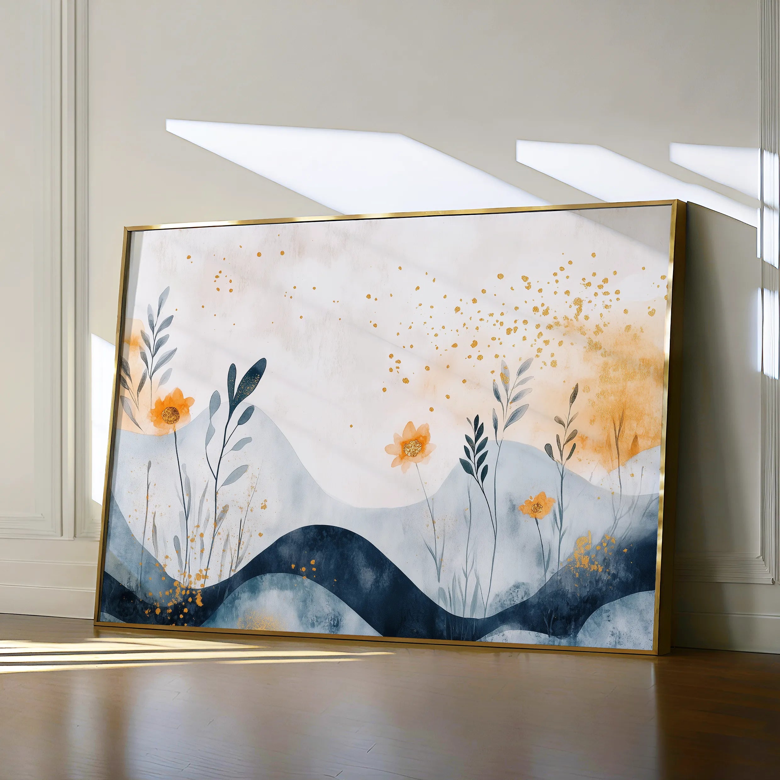 Boho Canvas Wall Art WAD107-BH 90 x 60 cm / Stretched on hidden frame
