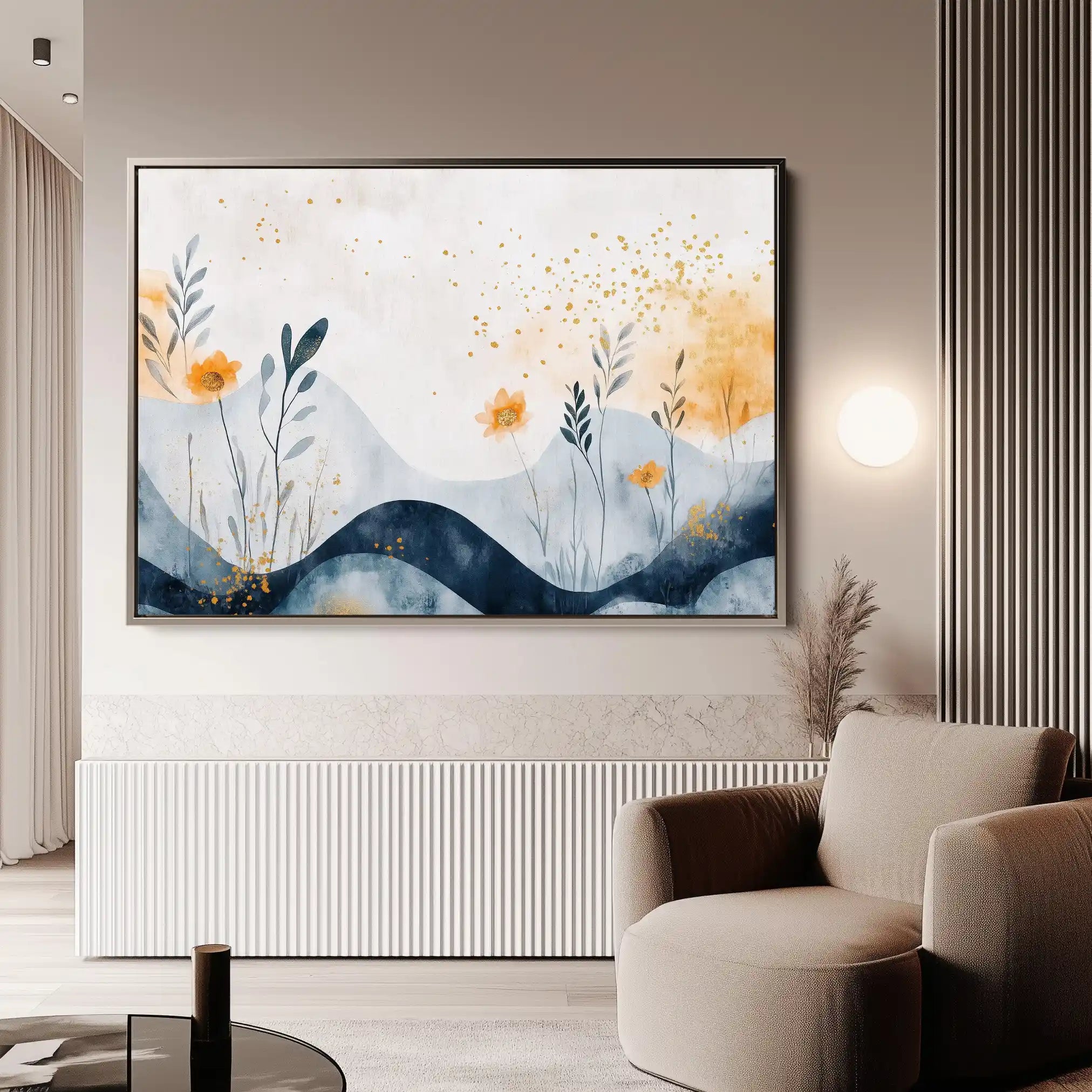 Boho 107 Canvas Art 90 x 60 cm / Stretched on hidden frame