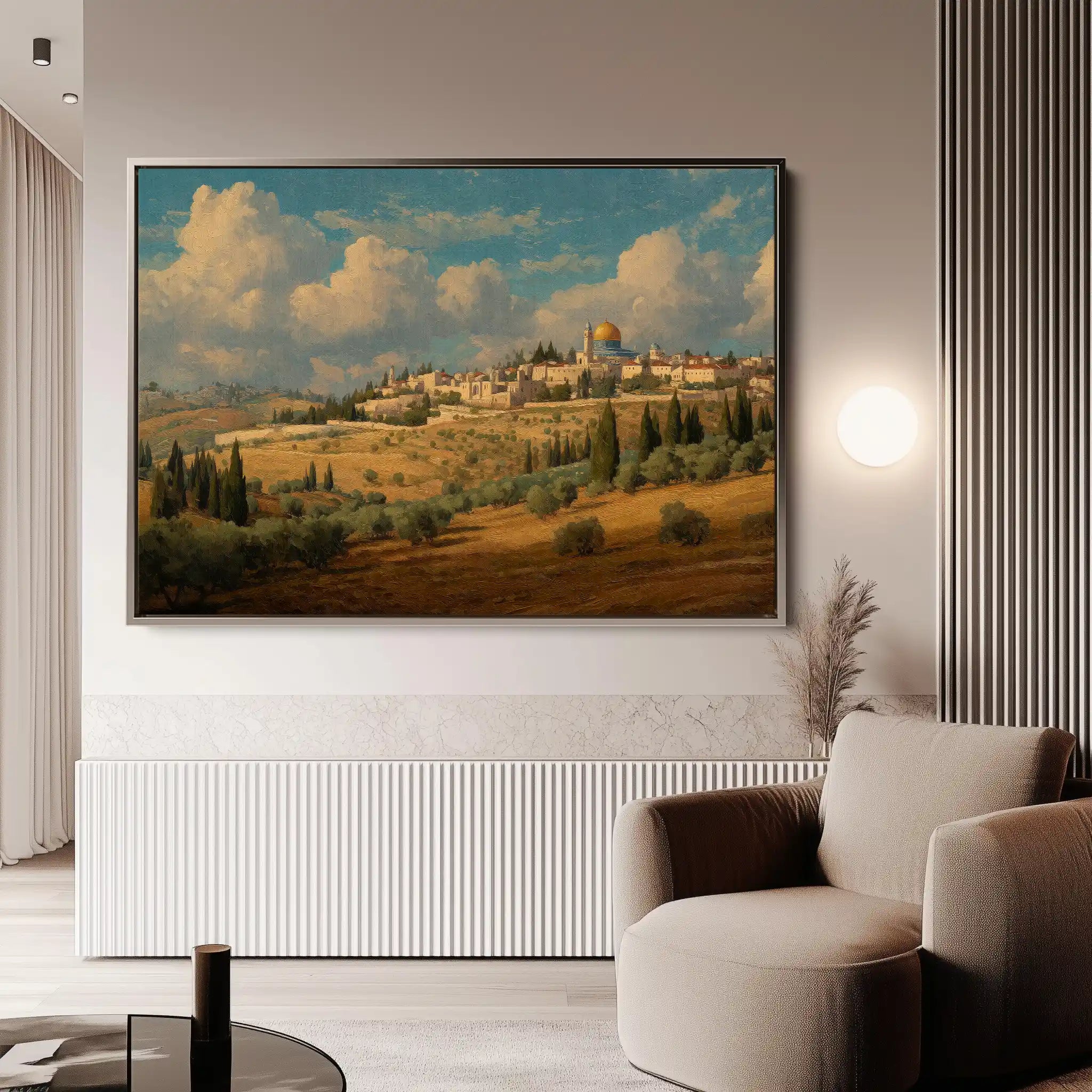 Palestine 107 Canvas Art 60 x 40 cm / Stretched on hidden frame