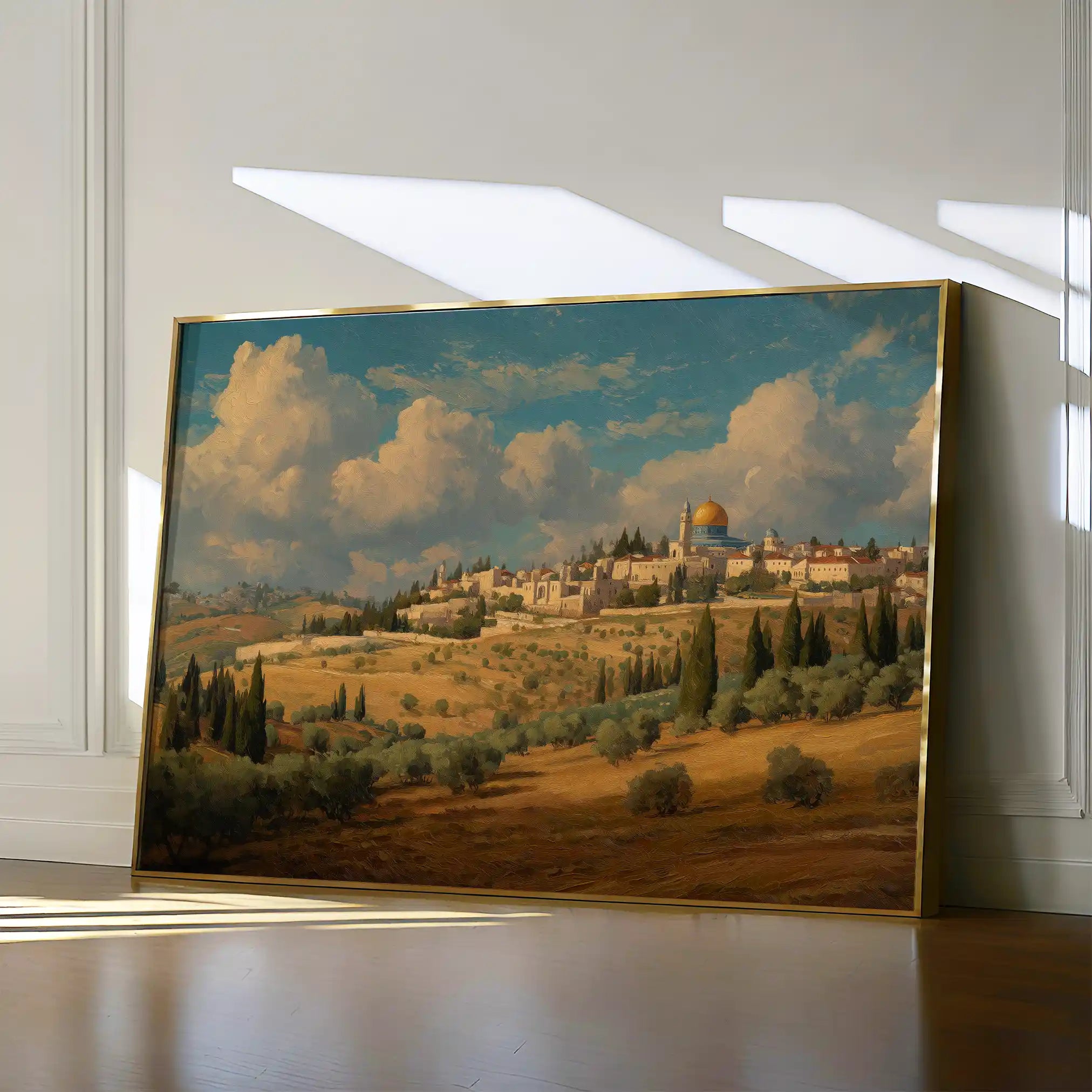 Palestine 107 Canvas Art 60 x 40 cm / Stretched on hidden frame