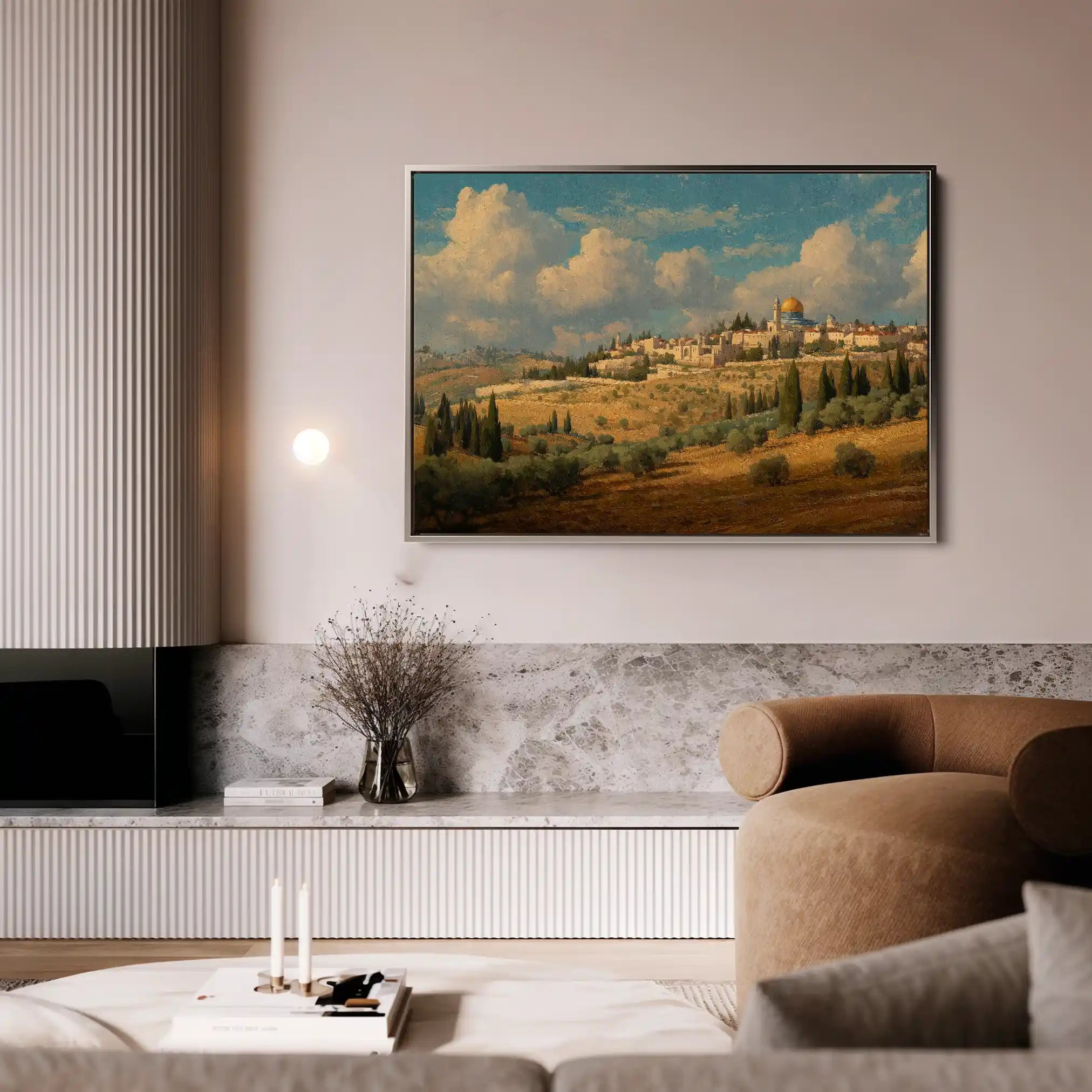 Palestine 107 Canvas Art 60 x 40 cm / Stretched on hidden frame