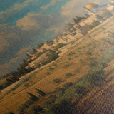 Palestine 107 Canvas Art 60 x 40 cm / Stretched on hidden frame