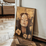 Portrait 107 Canvas Art 90 x 60 cm / Stretched on hidden frame