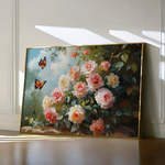 Floral Canvas Wall Art WAD1072-F 90 x 60 cm / Stretched on hidden frame