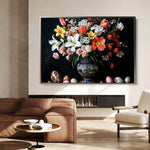 Floral Canvas Wall Art WAD1074-F 90 x 60 cm / Stretched on hidden frame