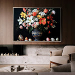 Floral Canvas Wall Art WAD1074-F 90 x 60 cm / Stretched on hidden frame