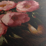 Floral Canvas Wall Art WAD1076-F 90 x 60 cm / Stretched on hidden frame