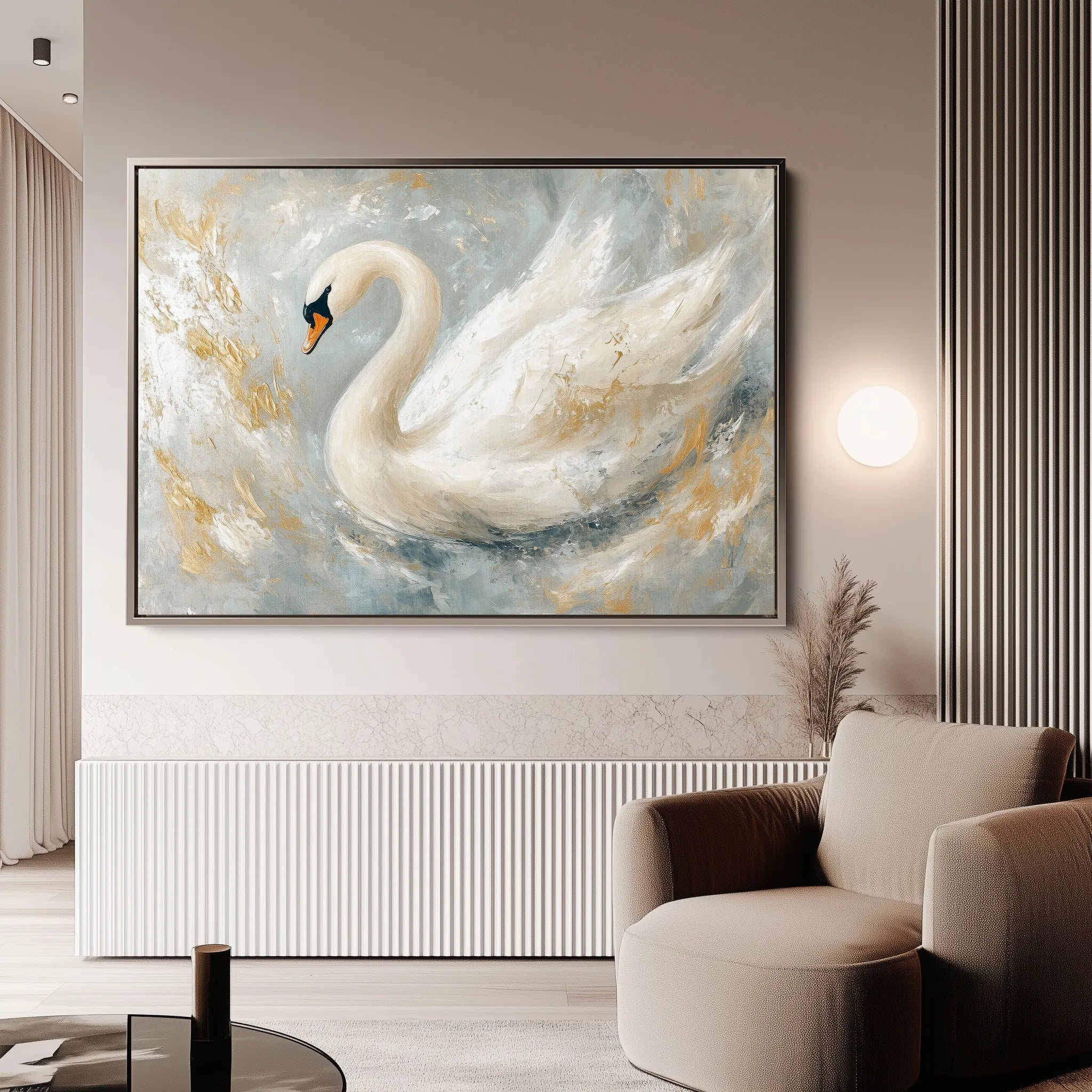 Animals Canvas Wall Art WAD108-AN 90 x 60 cm / Stretched on hidden frame
