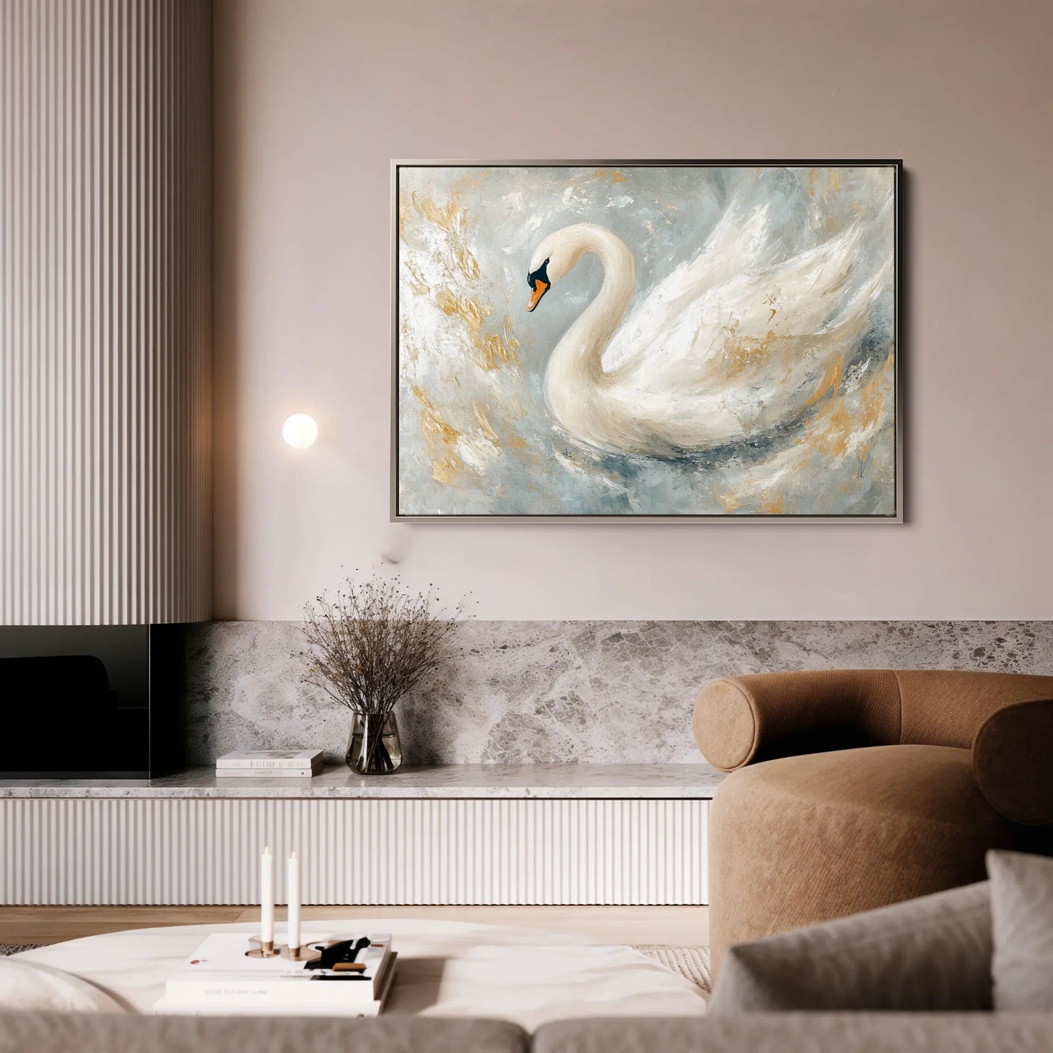 Animals Canvas Wall Art WAD108-AN 90 x 60 cm / Stretched on hidden frame