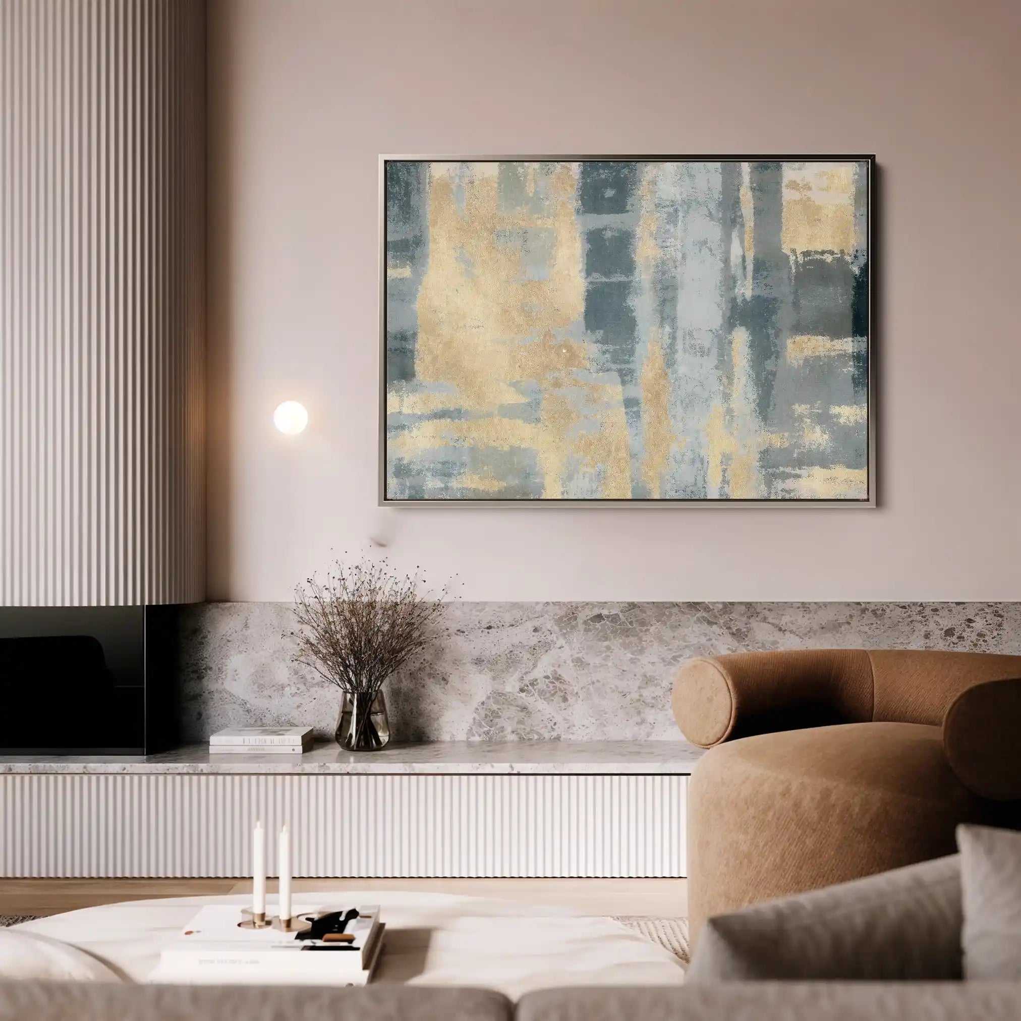 Abstract 108 Canvas Art 60 x 40 cm / Stretched on hidden frame