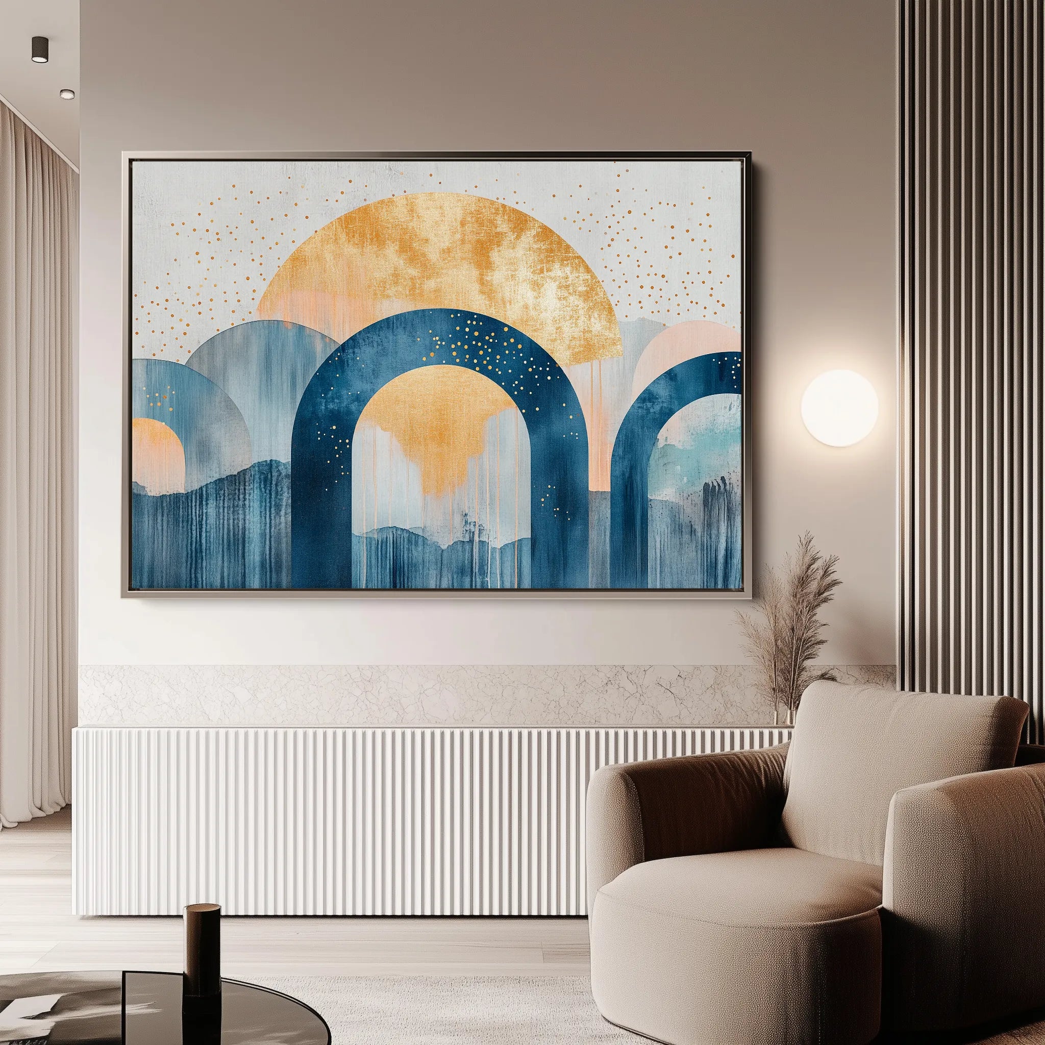 Boho Canvas Wall Art WAD108-BH 90 x 60 cm / Stretched on hidden frame