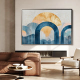 Boho 108 Canvas Art 90 x 60 cm / Stretched on hidden frame