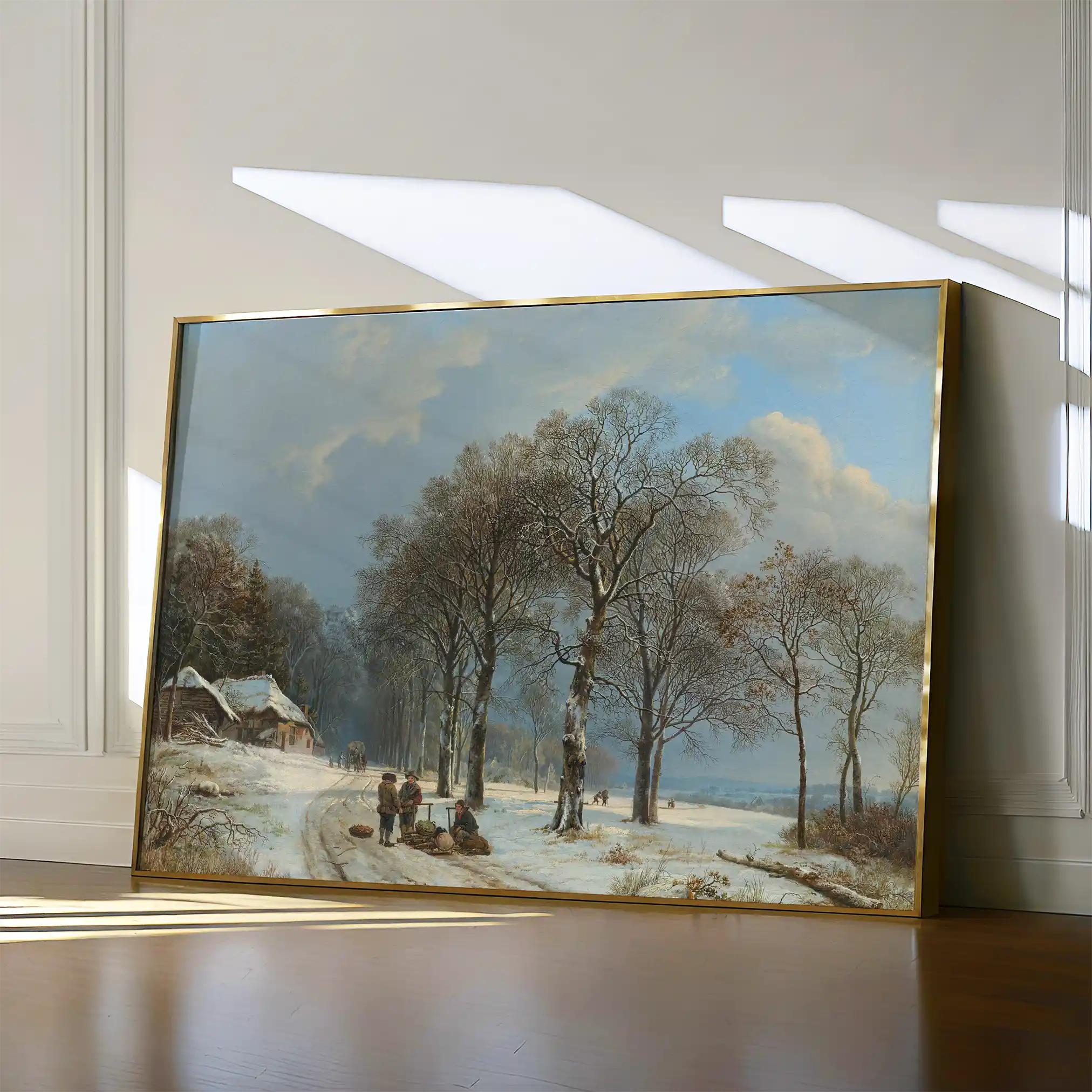 Landscape 108 Canvas Art 90 x 60 cm / Stretched on hidden frame